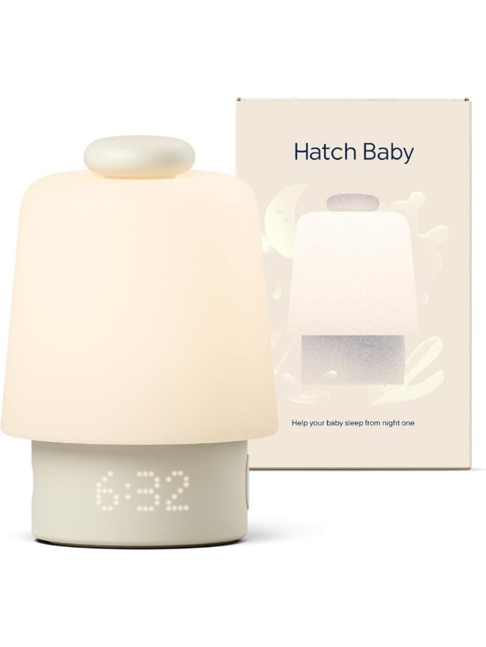 Sound Machine & Night Light for Baby - Soothing Sleep Routine Builder, Putty